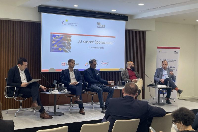 Godišnja konferencija Radne grupe Nacionalnog konventa o Evropskoj uniji